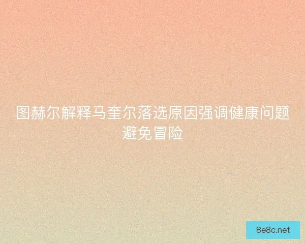 图赫尔解释马奎尔落选原因强调健康问题避免冒险